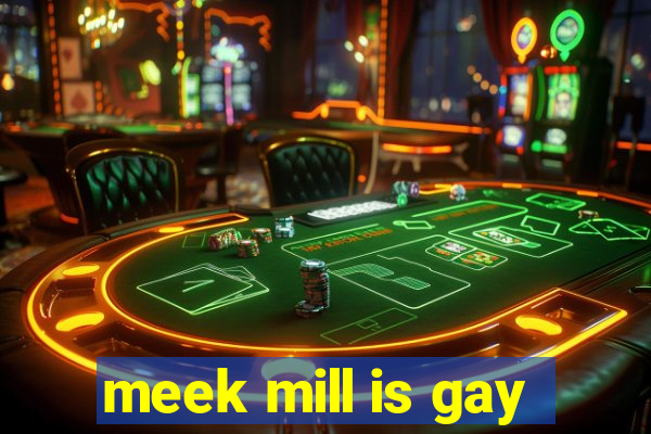 meek mill is gay