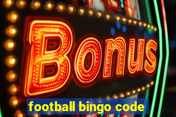 football bingo code