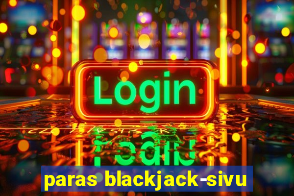 paras blackjack-sivu