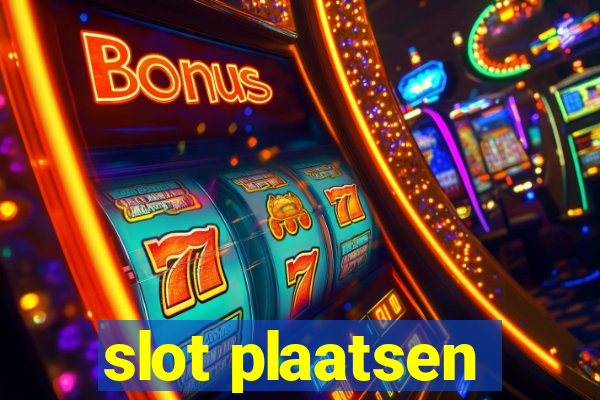 slot plaatsen