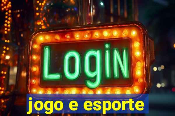 jogo e esporte