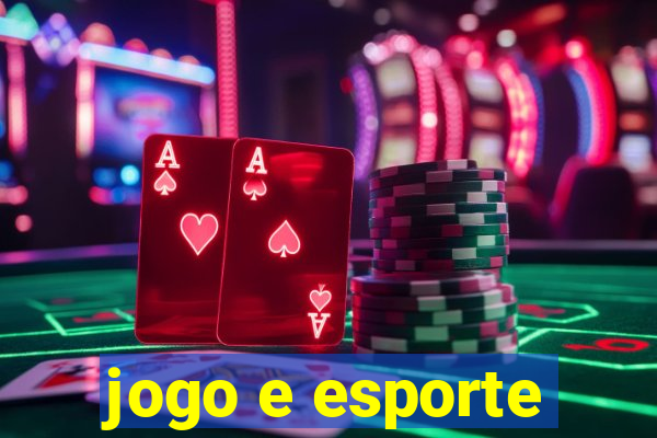 jogo e esporte