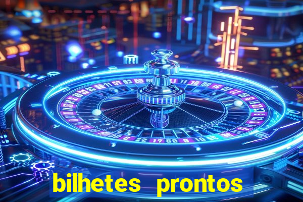 bilhetes prontos apostas esportivas