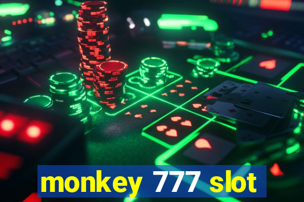 monkey 777 slot