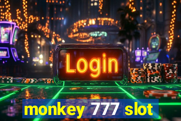 monkey 777 slot