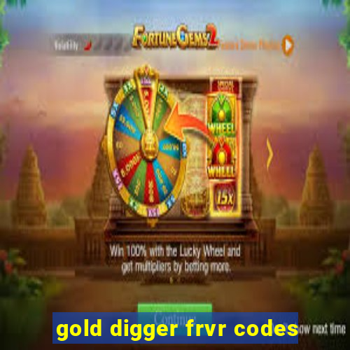 gold digger frvr codes