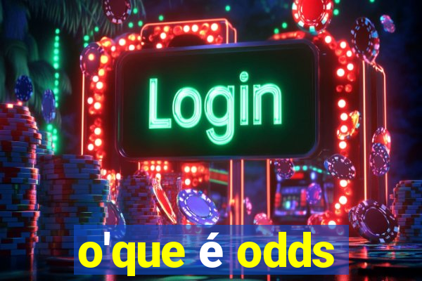 o'que é odds