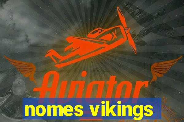 nomes vikings