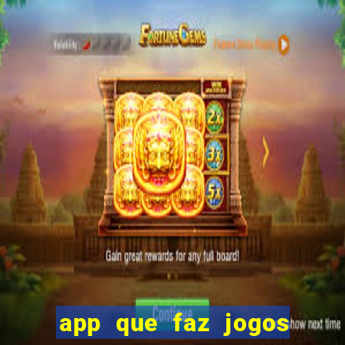 app que faz jogos da loteria