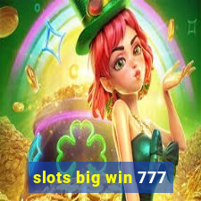 slots big win 777