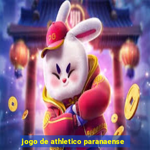 jogo de athletico paranaense