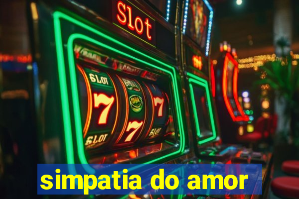 simpatia do amor