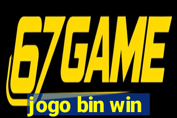 jogo bin win