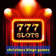 christmas bingo games