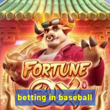 betting in baseball