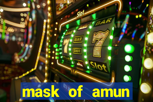 mask of amun online slot