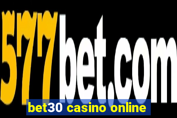 bet30 casino online