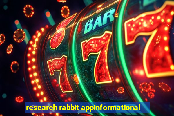 research rabbit appInformational