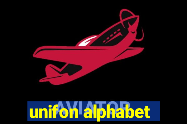 unifon alphabet