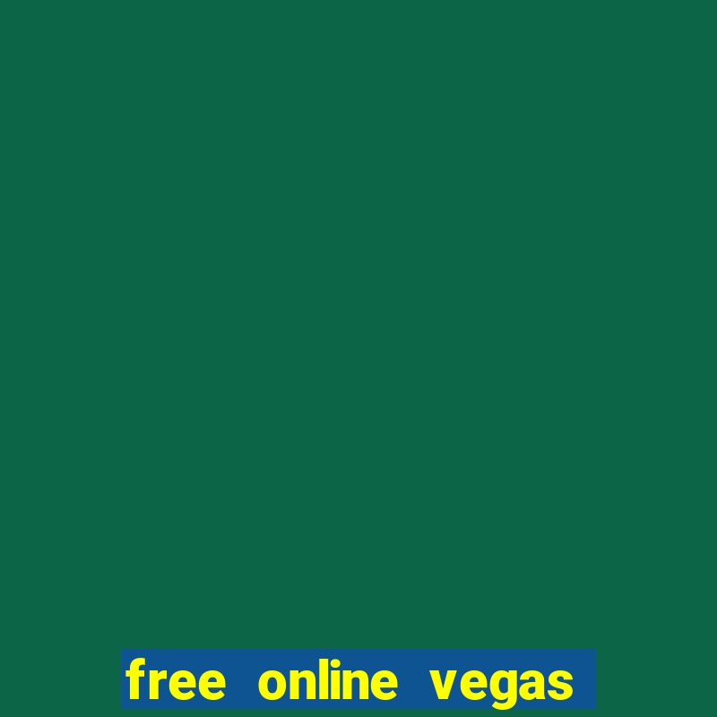 free online vegas slot machines