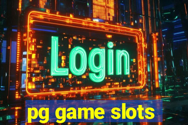 pg game slots