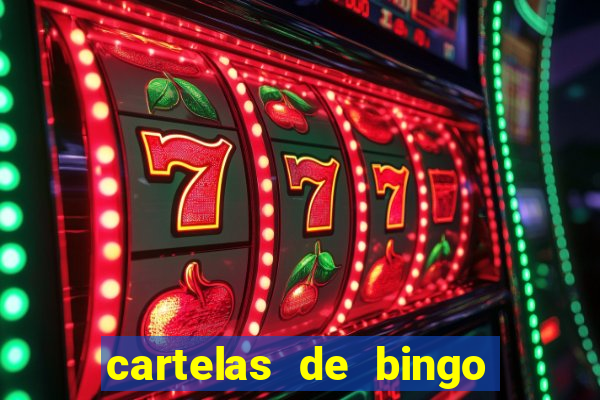 cartelas de bingo para chá de bebê