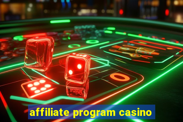 affiliate program casino