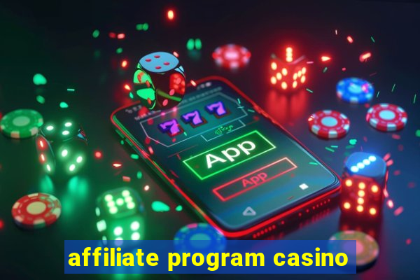 affiliate program casino