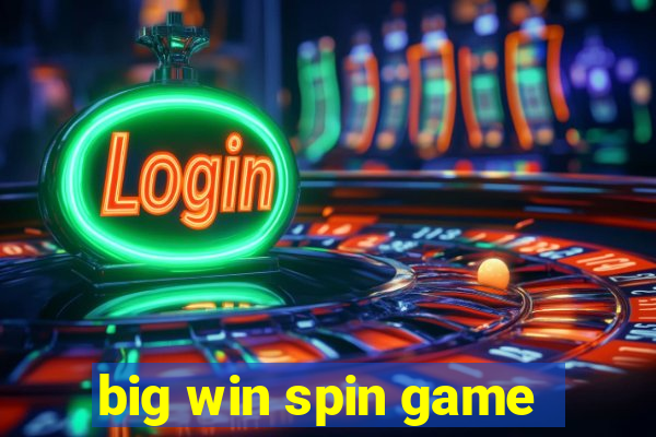 big win spin game