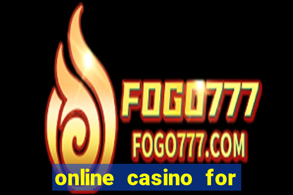 online casino for real money usa