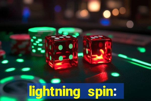 lightning spin: vegas slots