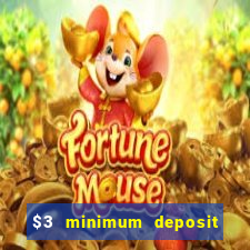 $3 minimum deposit casino australia 2020