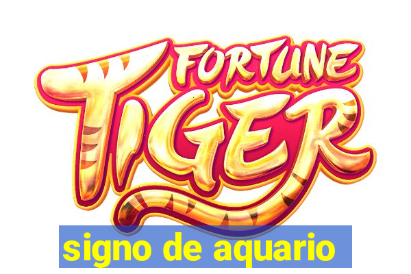 signo de aquario