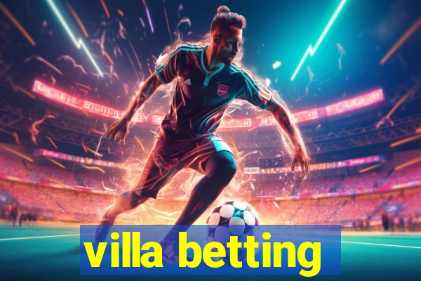 villa betting