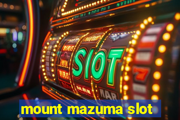 mount mazuma slot