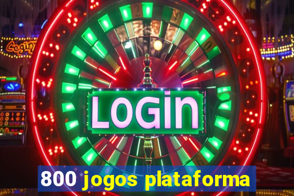 800 jogos plataforma