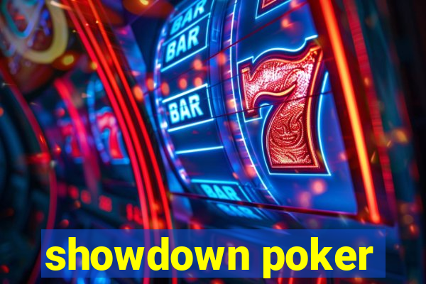 showdown poker