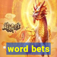 word bets