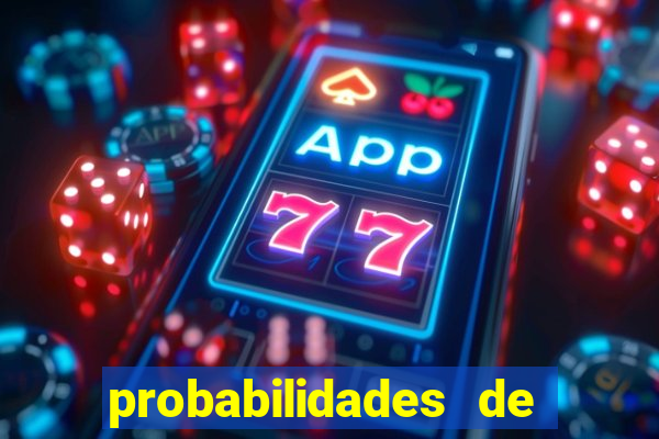 probabilidades de jogos de futebol