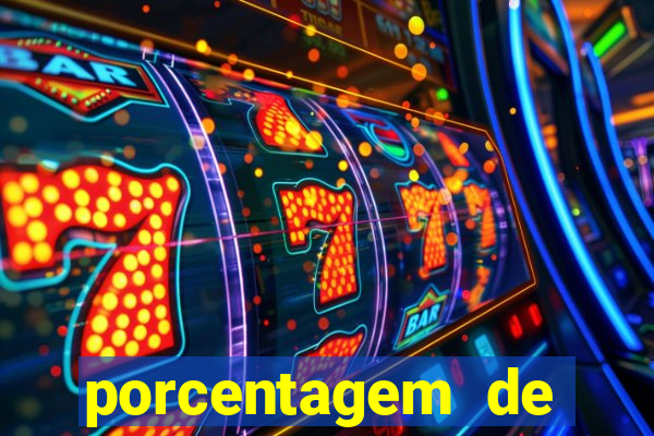 porcentagem de jogos slots