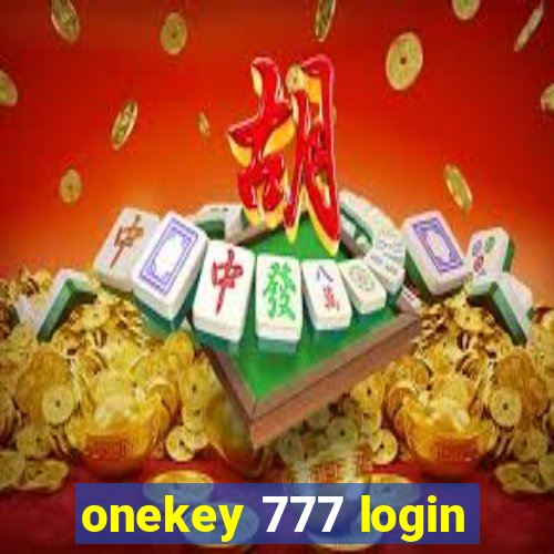 onekey 777 login