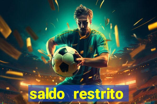 saldo restrito sporting bet