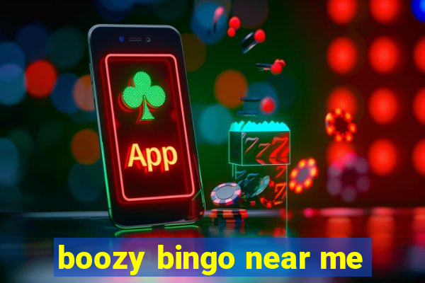 boozy bingo near me