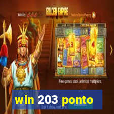 win 203 ponto