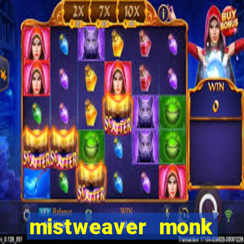 mistweaver monk best in slot