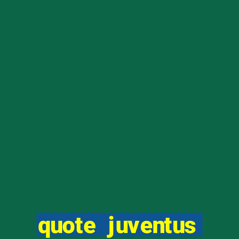 quote juventus milan risultato esatto