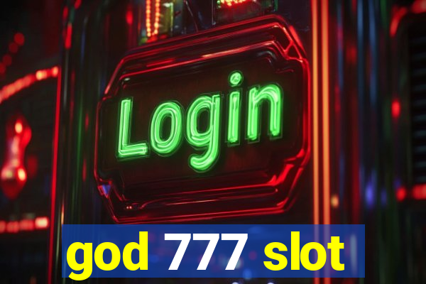 god 777 slot