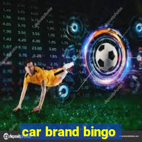 car brand bingo