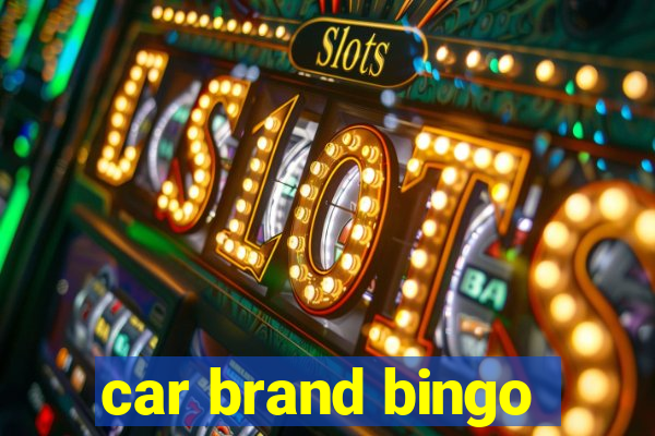 car brand bingo