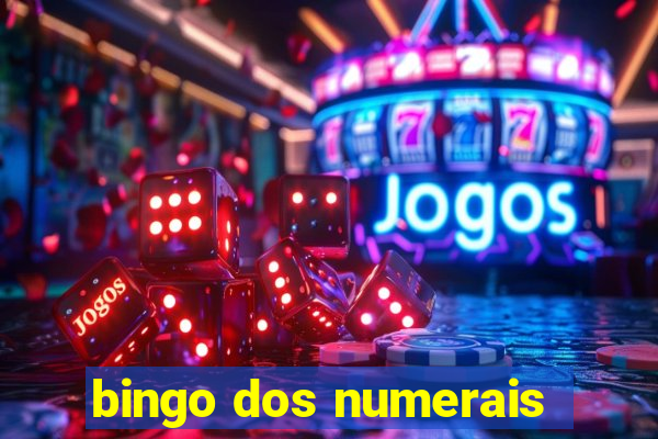 bingo dos numerais